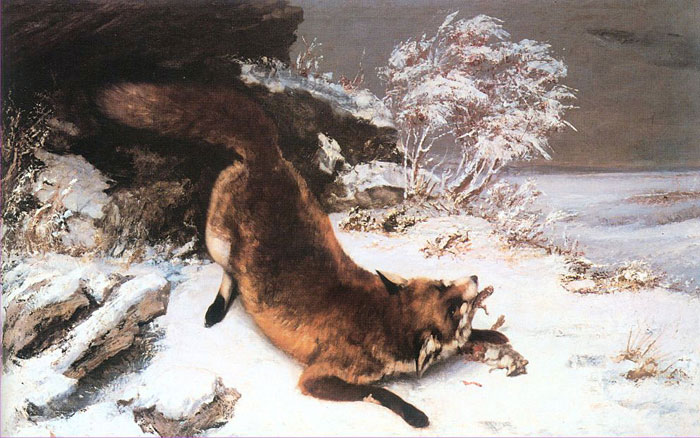 The Fox In The Snow, 1860