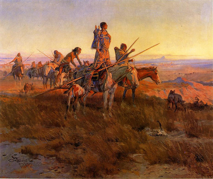 In The Wake Of The Buffalo Hunters, 1911