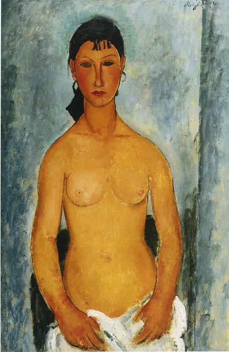 Standing Nude- Elvira, 1918