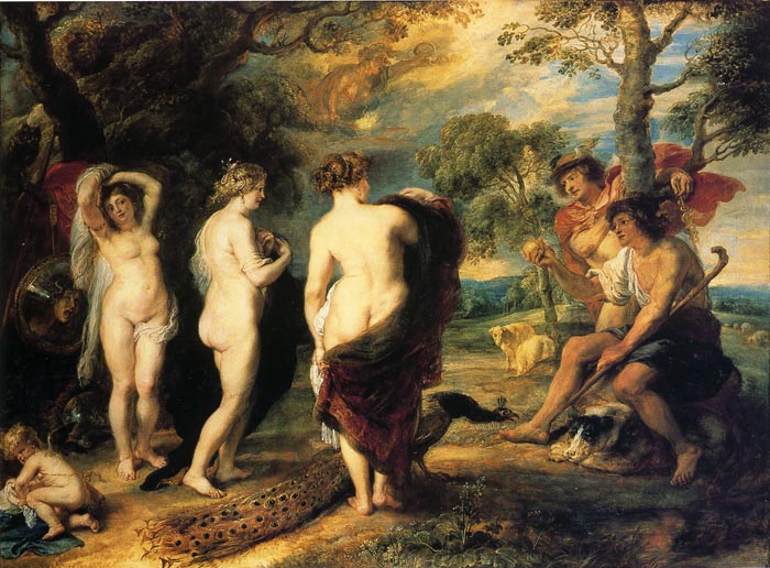 The Judgment Of Paris, 1636