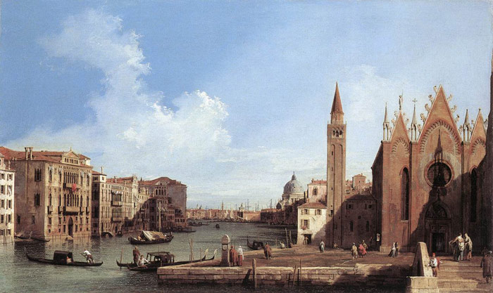 Grand Canal: From Santa Maria Della Carita To The Bacino Di San Marco, 1730-1733