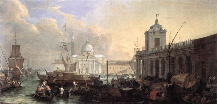 The Sea Custom House With San Giorgio Maggiore, 1700