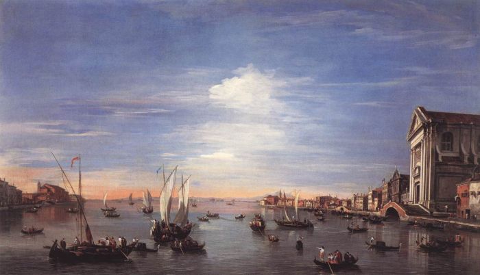 The Giudecca Canal With The Zattere, 1759