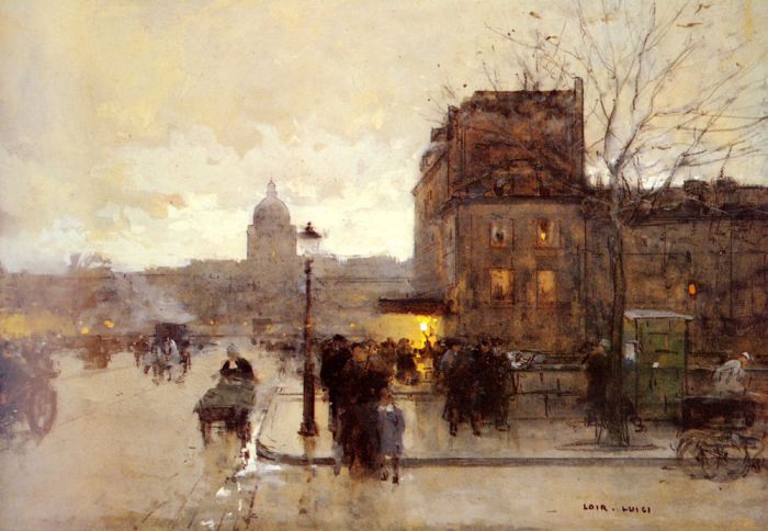 Boulevard Henri IV - Crepuscule