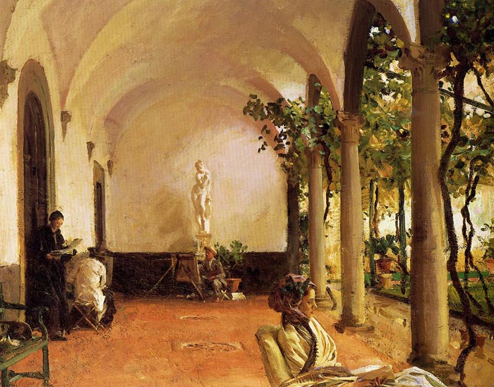 Villa Torre Galli: The Loggia , 1910