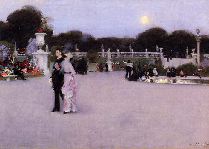 In The Luxembourg Garden , 1879