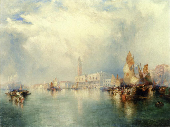 Venice - Grand Canal, 1912