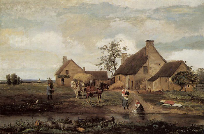 A Farm In The Nievre, 1831 - Click Image to Close