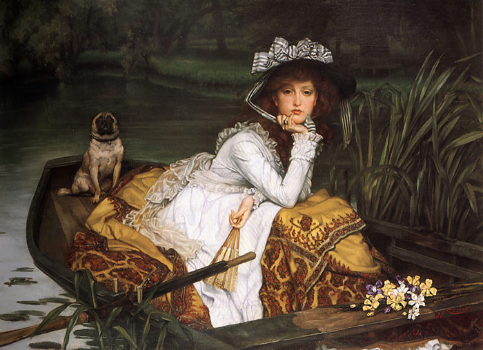 Young Lady In A Boat, 1870