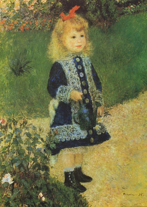 A Girl With A Watering-Can, 1876