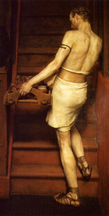 The Roman Potter, 1884