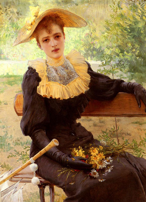 In The Garden, 1892