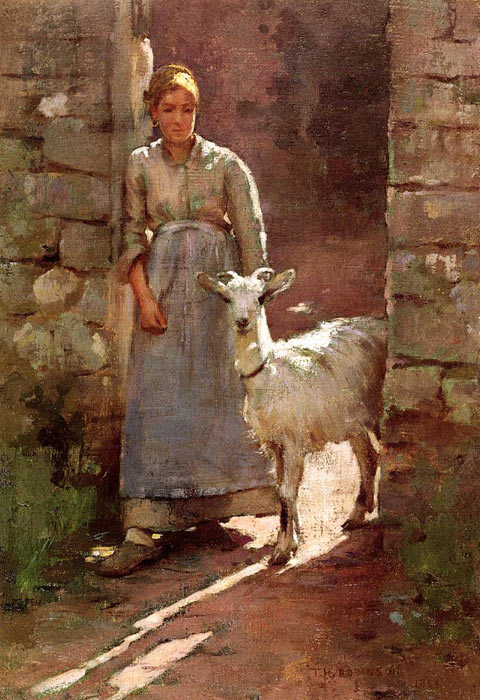 Girl With Goat, 1886