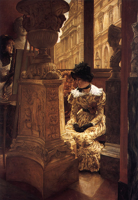 In The Louvre, 1883-1885