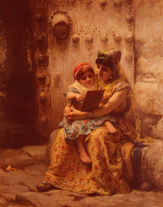 The Reading Lesson, 1880