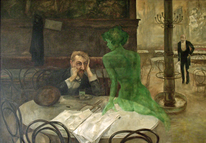 Absinthe Drinker