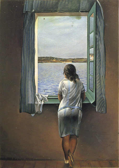 Girl Standing At The Window, 1925