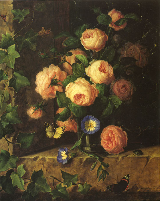 Blumenstilleben, 1839