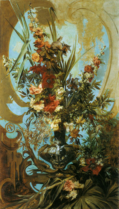 Grosses Blumenstuck [Large Flower Piece], C.1884