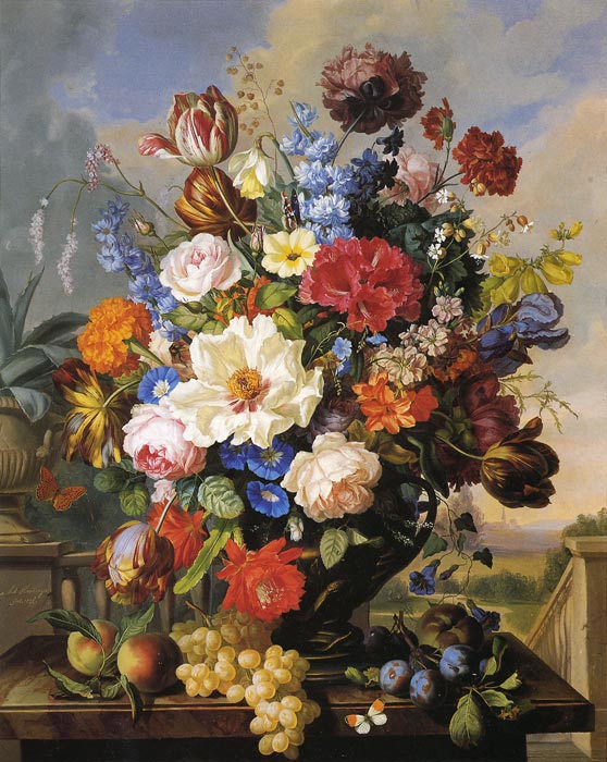 Blumenstilleben, 1836