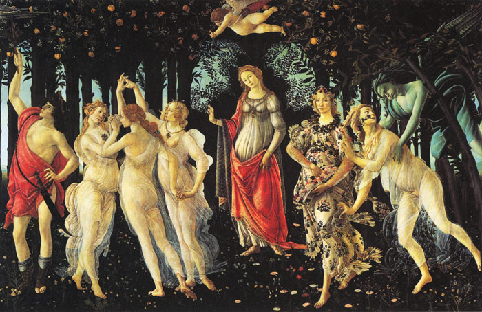 La Primavera [Allegory Of Spring], 1477-1478 - Click Image to Close