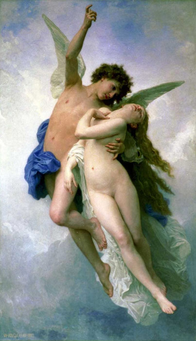 Psyche Et L'Amour [Psyche And Cupid], 1889