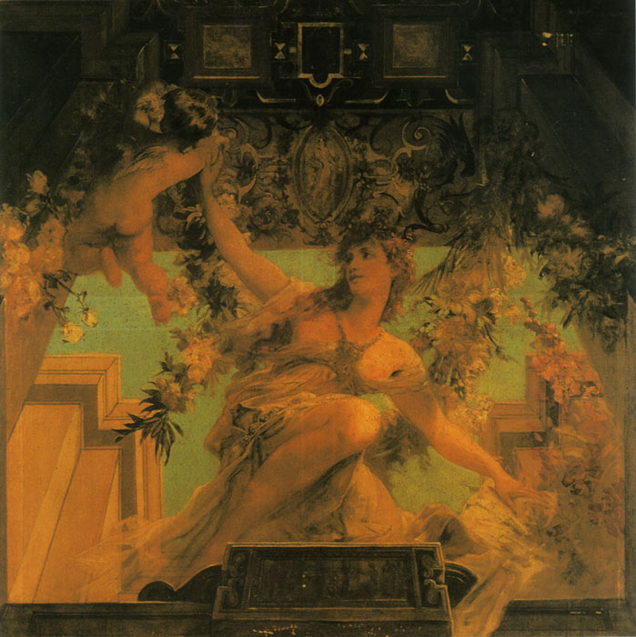 Sinnbild Des Frohlichen Lebensgenusses [Symbol Of The Merry Life], 1884