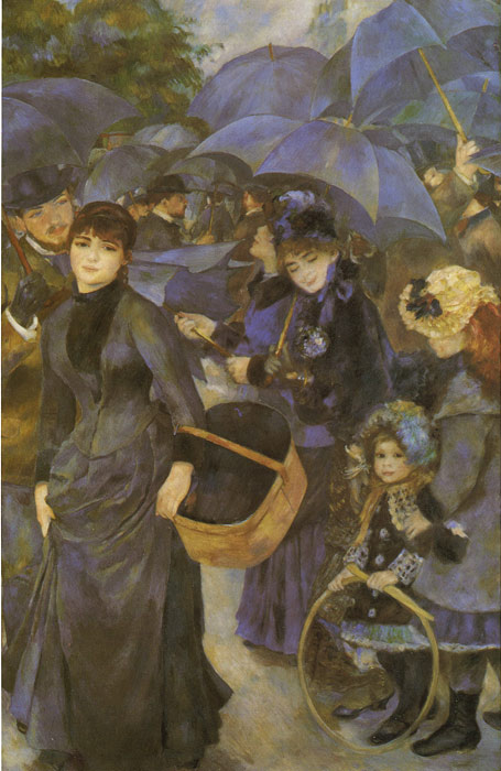 The Umbrellas, 1883