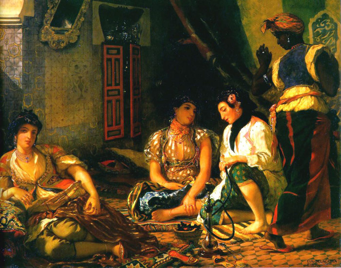 Women Of Algiers In Their Apartment, 1834