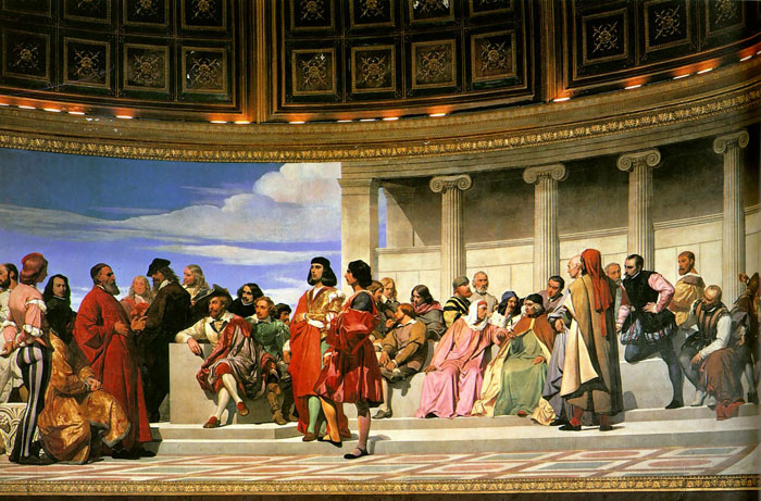 Hemicycle Of The Ecole Des Beaux-Arts, 1814