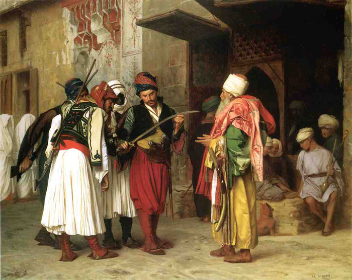 Old Clothing Merchant In Cairo Aka Roaving Merchant In Cairo, 1866