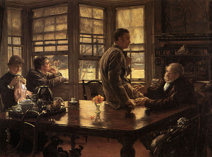 The Prodigal Son In Modern Life: In Foreign Climes, C.1882