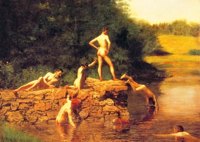 The Swimming Hole, 1883