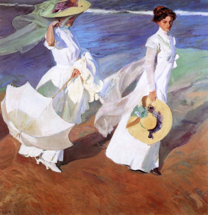 Paseo A Orillas Del Mar, 1909