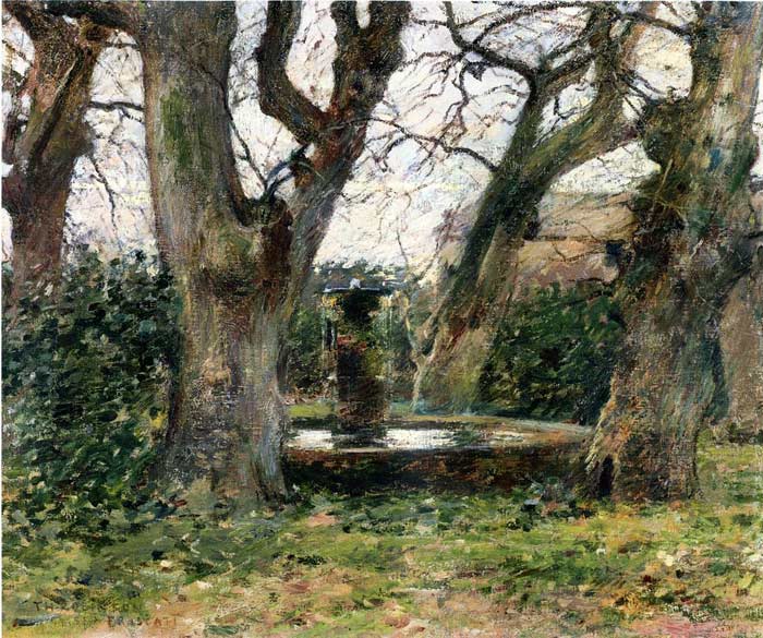 Italian Landscape With A Fountain, C.1891