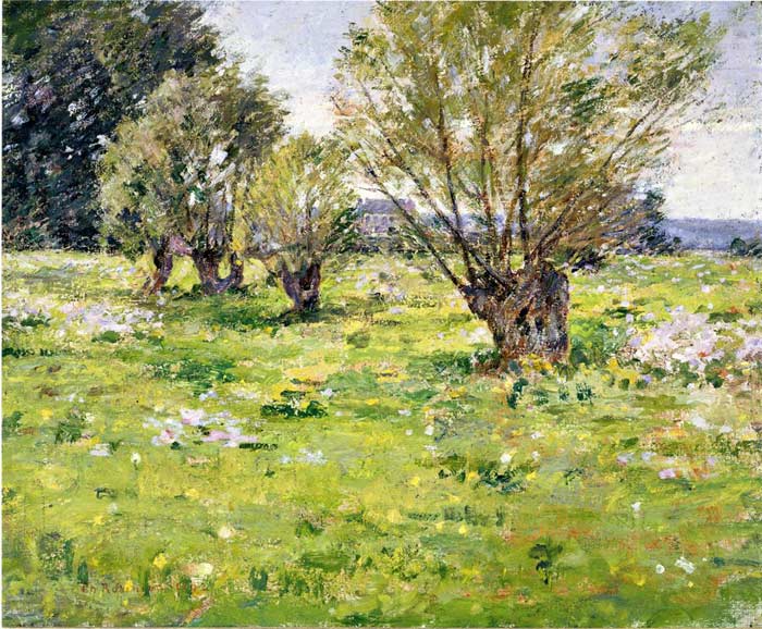 Willows And Wildflowers, 1892