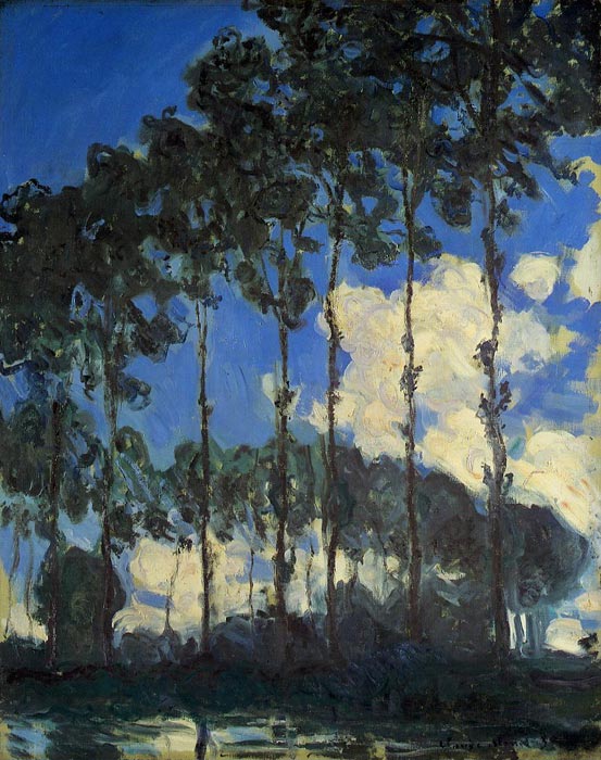 Poplars On The Banks Of The Epte, 1891