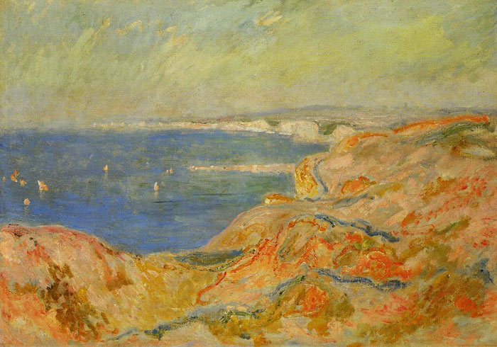 On The Cliff Near Dieppe, 1897