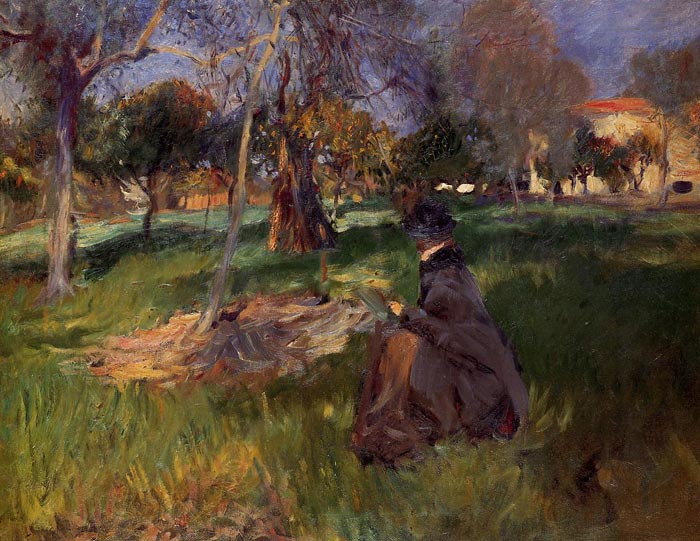 In The Orchard , 1886