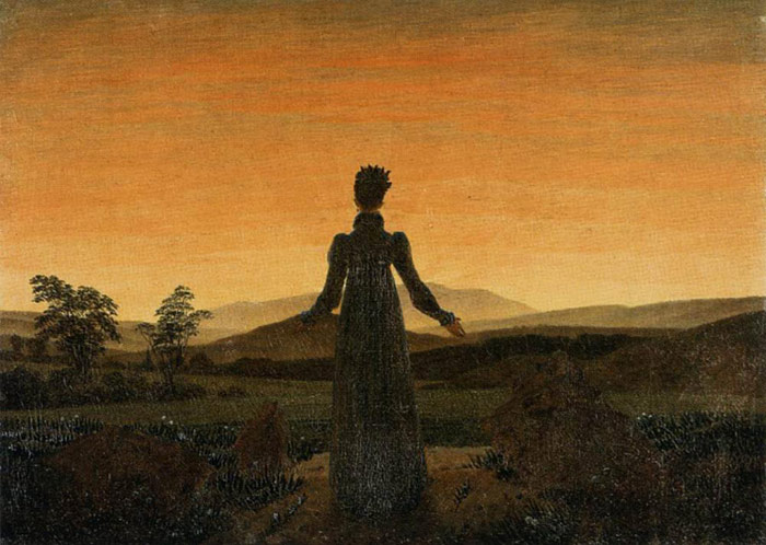 Woman Before The Rising Sun (Woman Before The Setting Sun), 1818-1820