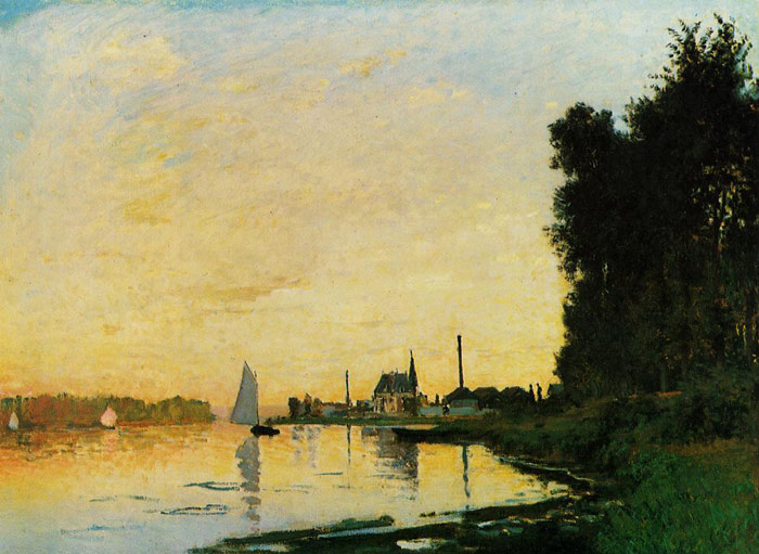 Argenteuil, Late Afternoon , 1872