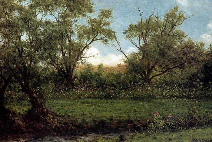 Brookside (Asters In A Field), C.1874-1875