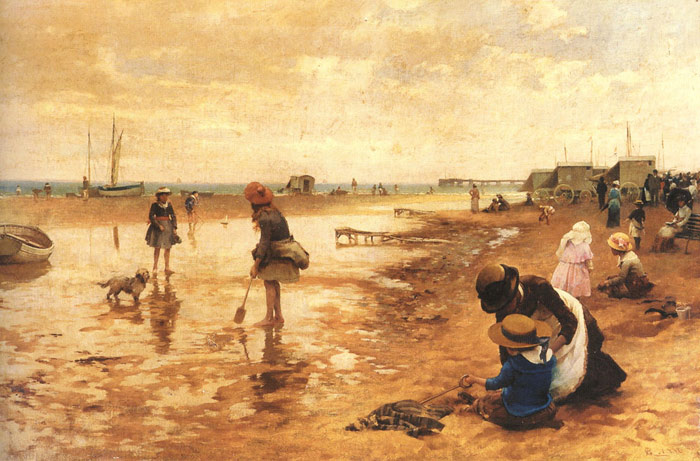 A Day At The Seaside, 1886