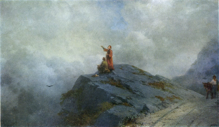 Dante Shows An Artist Some Unusual Clouds, 1883