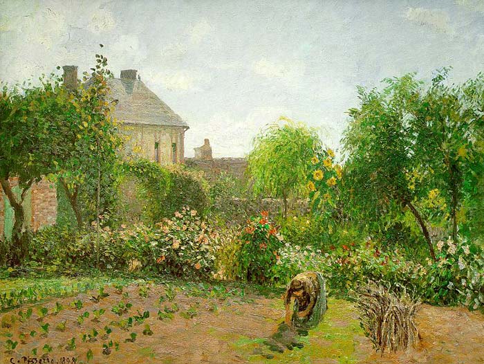 The Artist's Garden At Eragny, 1898