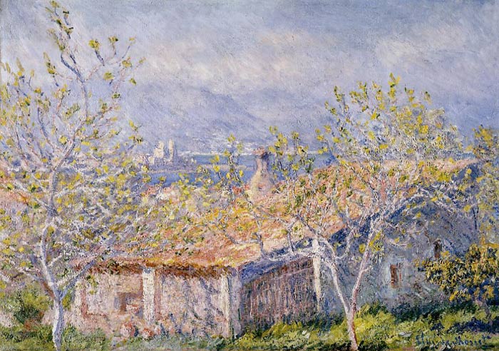 Gardener's House At Antibes , 1888