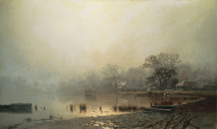 Mist.Moscow Morning Autumn, 1871