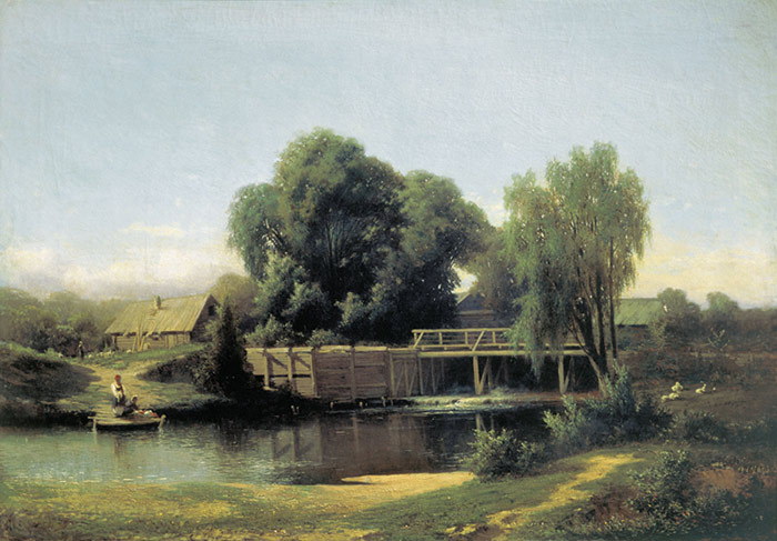 Landscape With A Mill, 1864