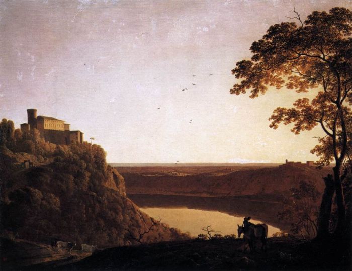 View Of The Lake Of Nemi, 1790