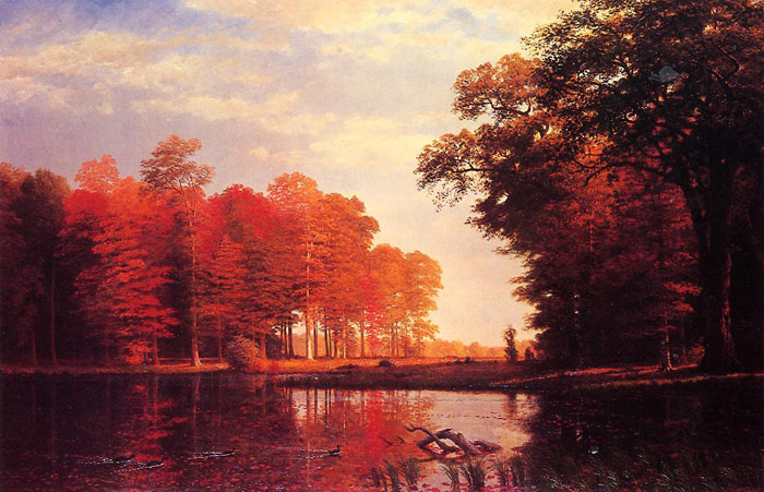 Autumn Woods , 1886